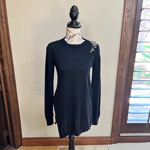 Roberta Scarpa Tunic Sweater Top - Picture 1 of 8